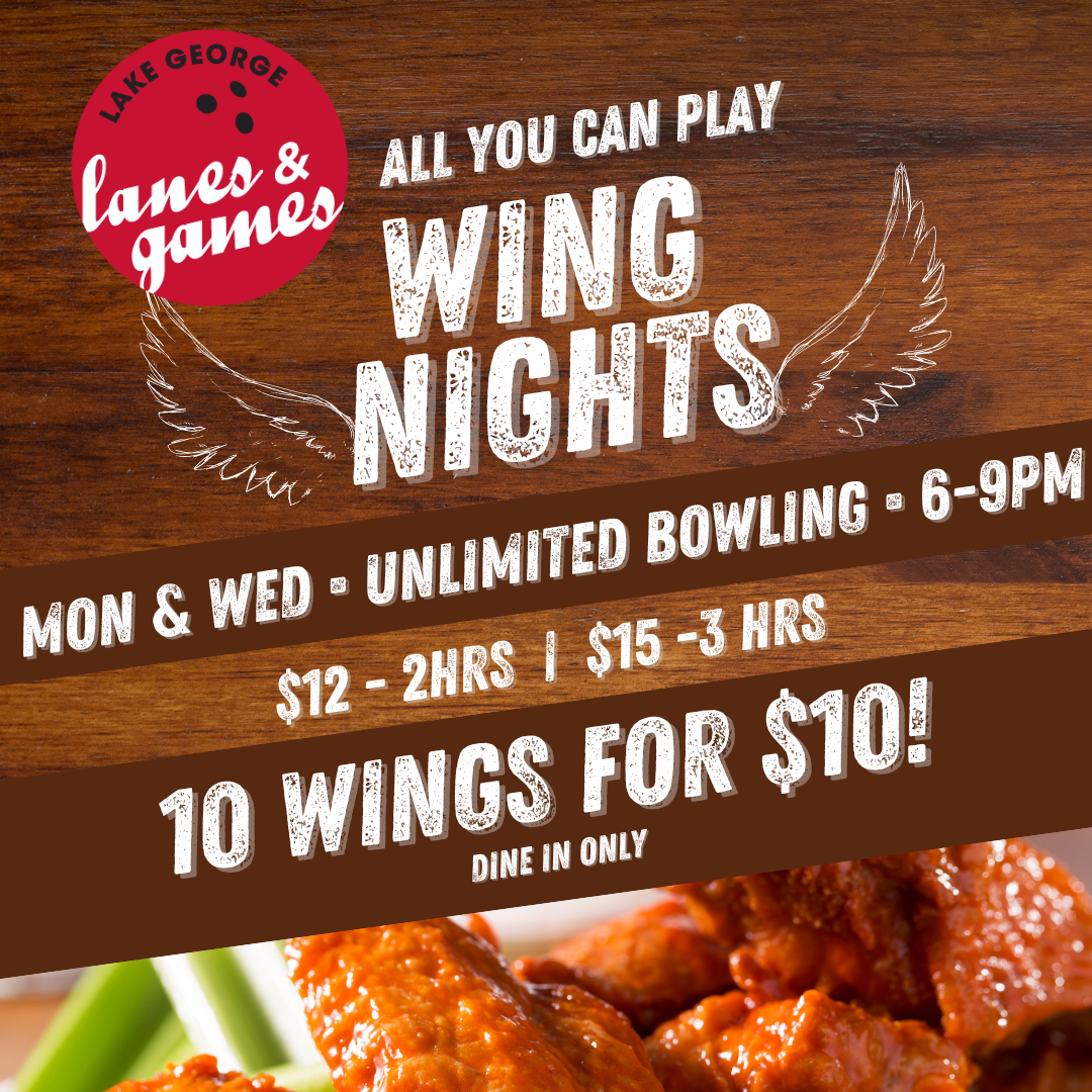 wing night mon and wed