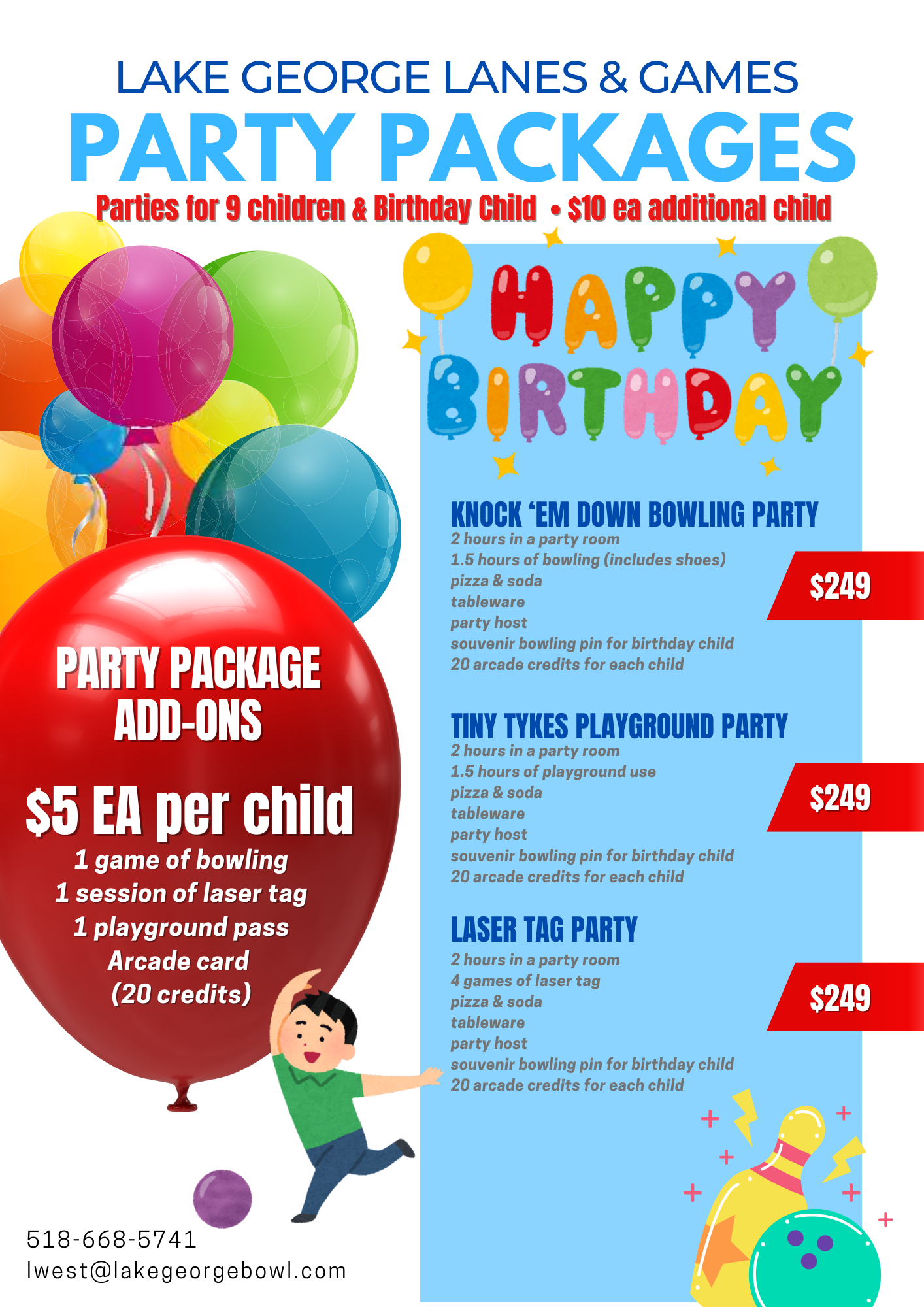 Birthday Parties